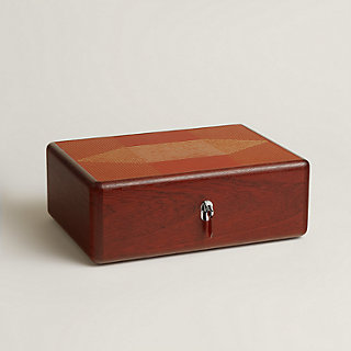 Casaque H Milleraies cigar box - Yellow | Hermès USA